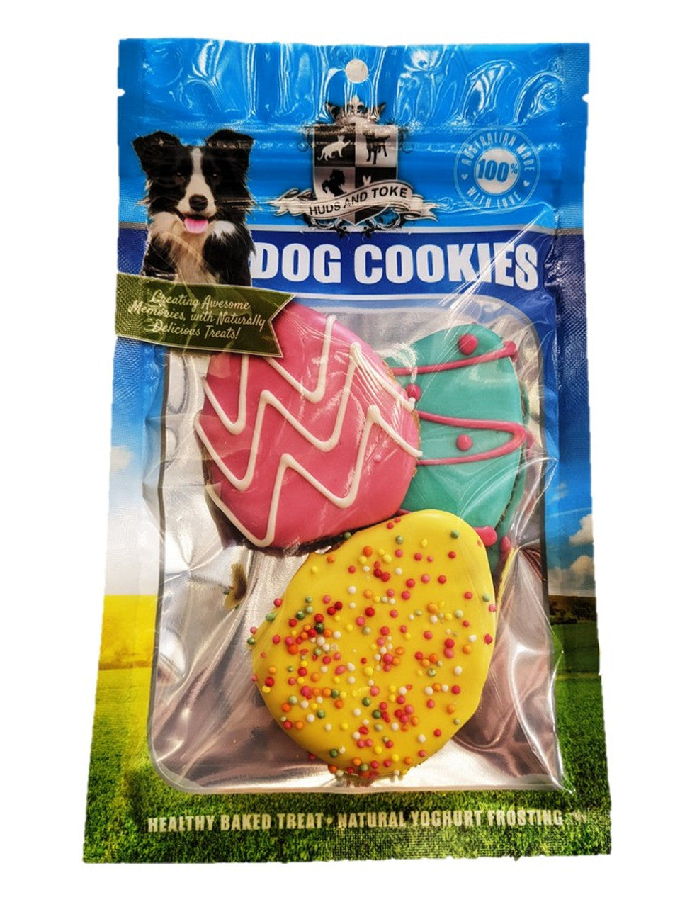 Huds and Toke - Easter Egg Dog Cookies