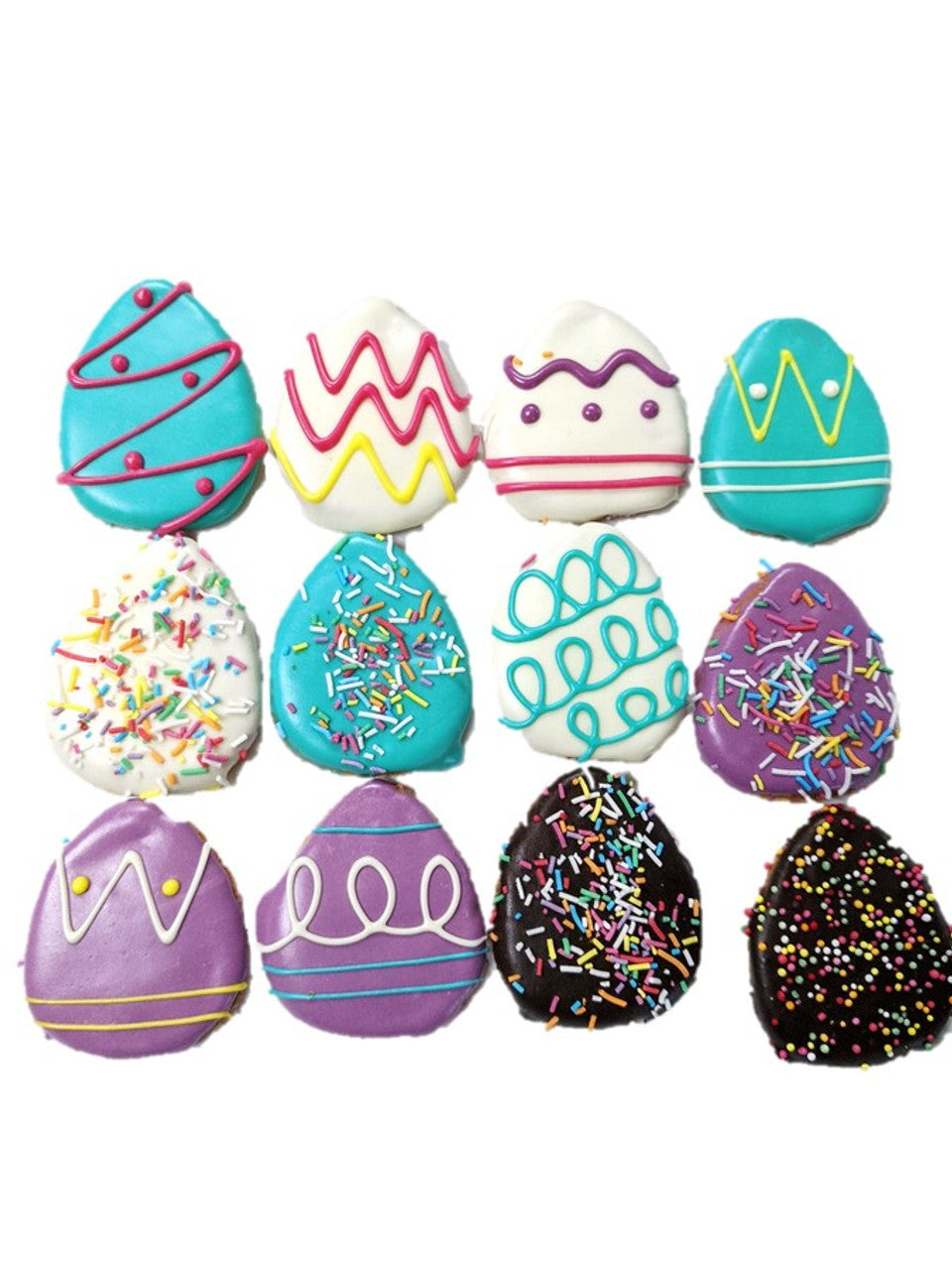 Huds and Toke - Easter Egg Dog Cookies