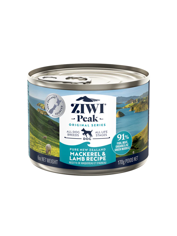 ZIWI Wet Dog Food Mackerel & Lamb Recipe