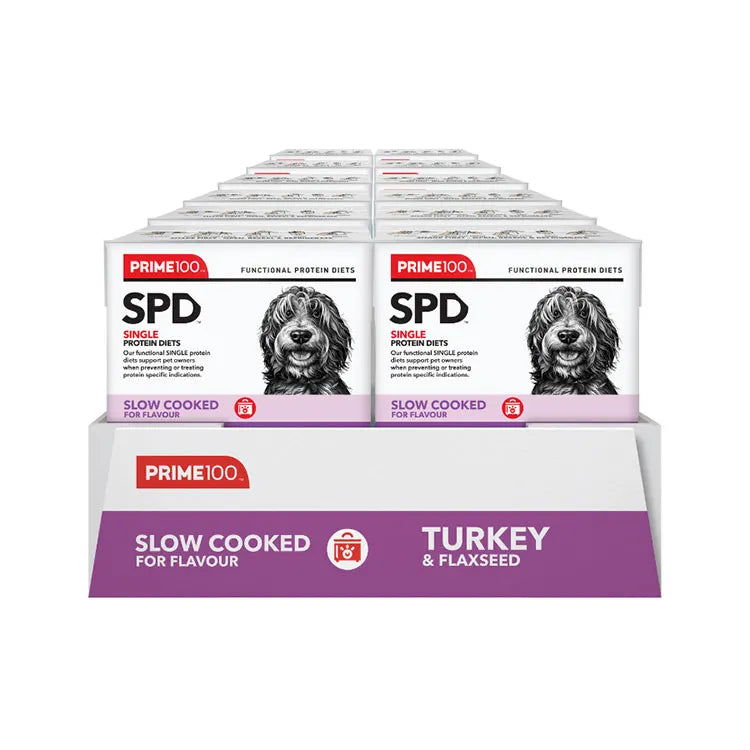 SPD Slow – Cooked Turkey & Flaxseed