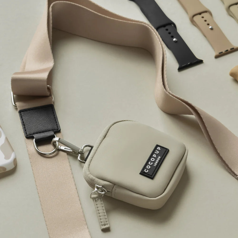 Zip Treat Pouch – Caramel Latte