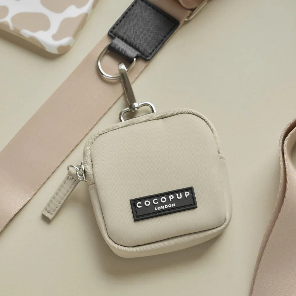 Zip Treat Pouch – Caramel Latte