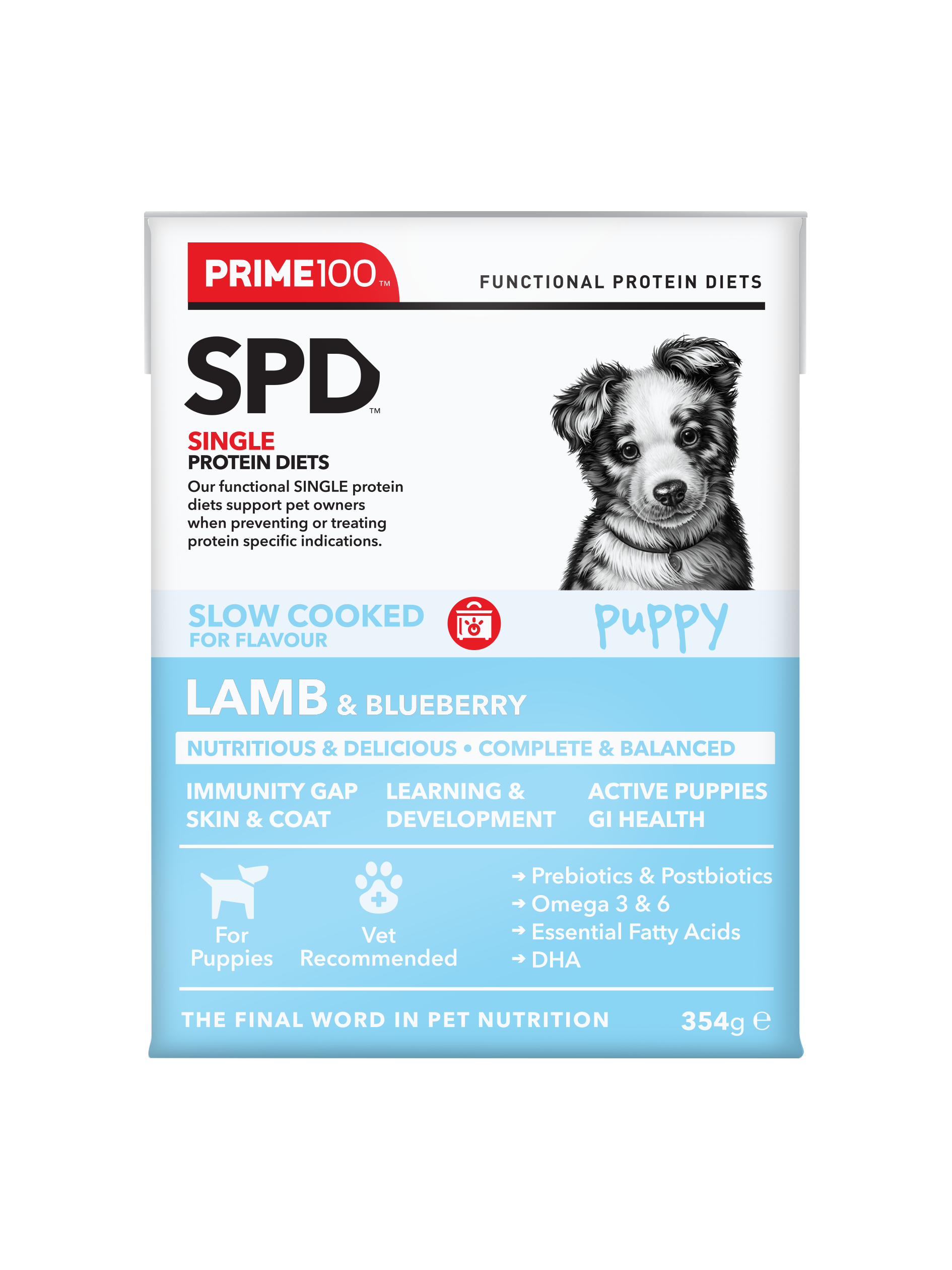 SPD Slow Cooked – Lamb & Blueberry – Puppy