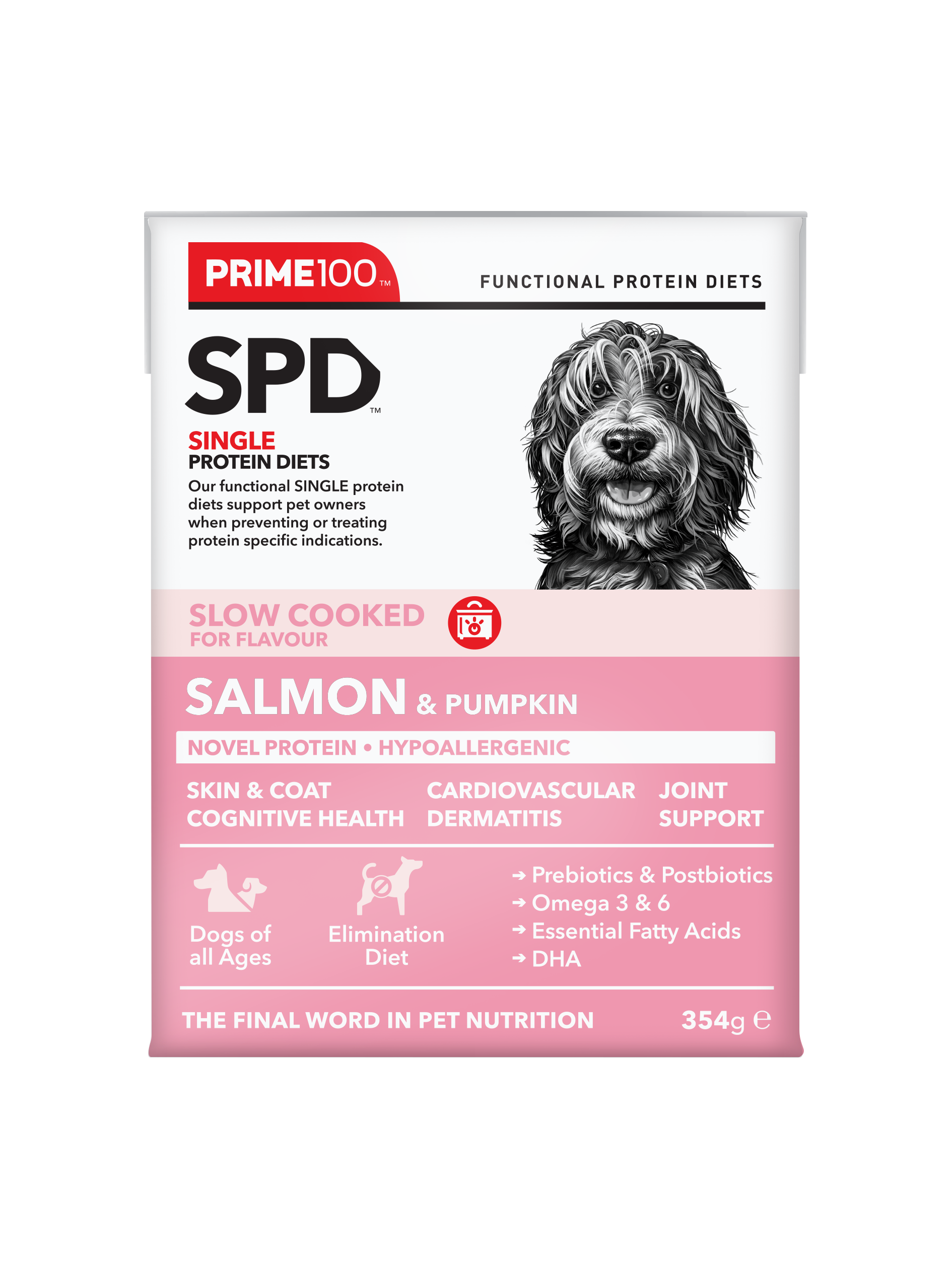 SPD Slow Cooked – Salmon & Pumpkin