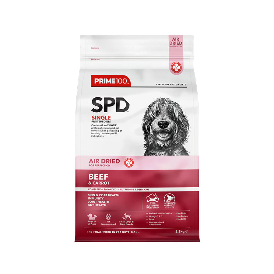 SPD Air Dried – Beef & Carrot