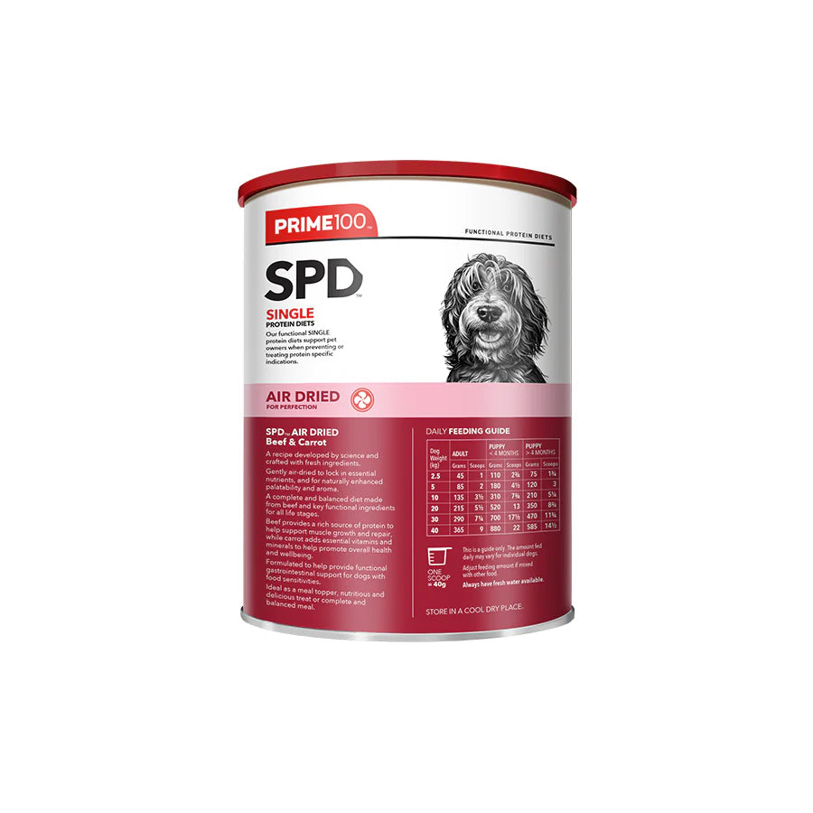 SPD Air Dried – Beef & Carrot