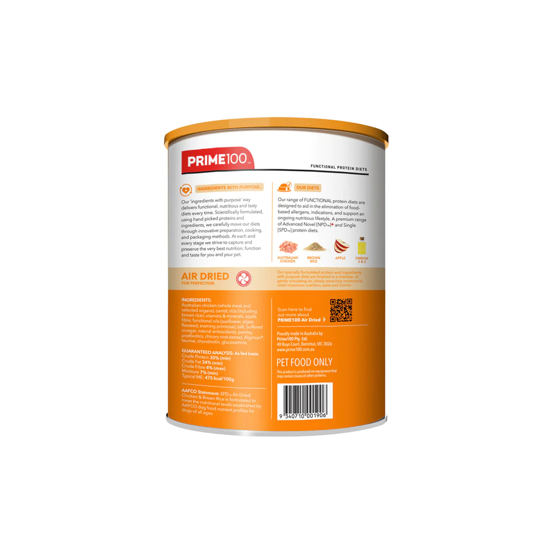 SPD Air Dried – Chicken & Brown Rice