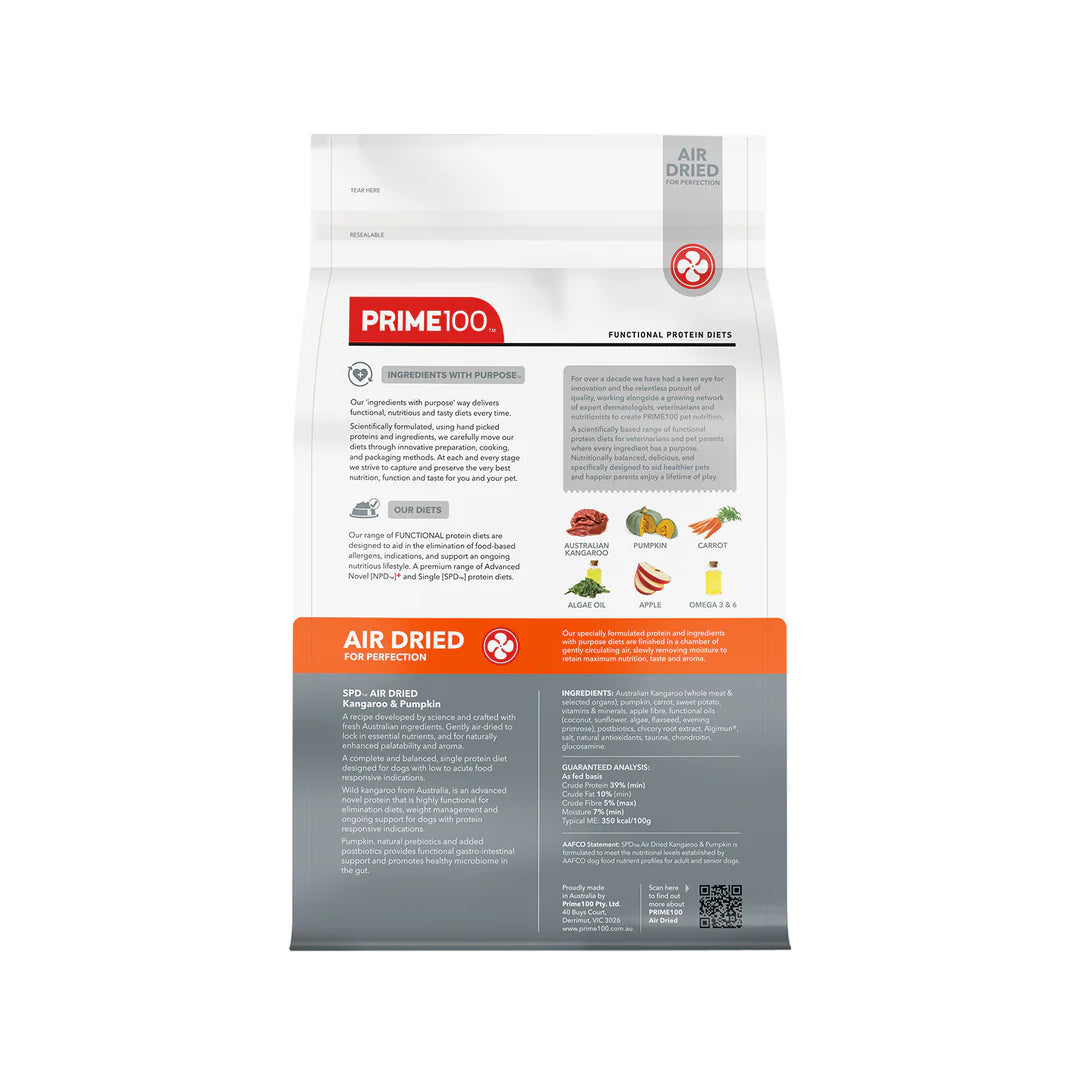 SPD Air Dried – Kangaroo & Pumpkin