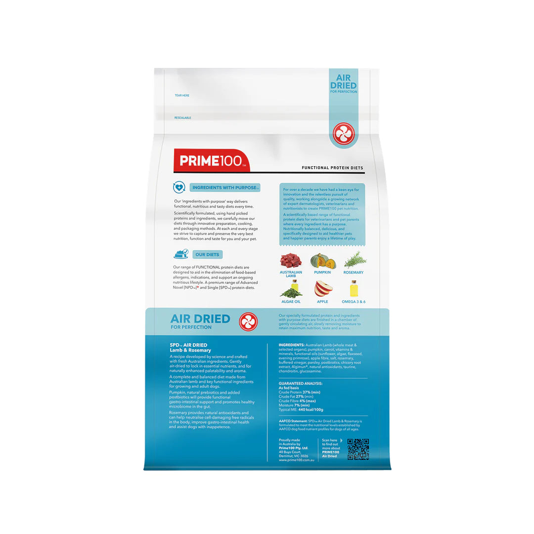 SPD Air Dried – Lamb & Rosemary