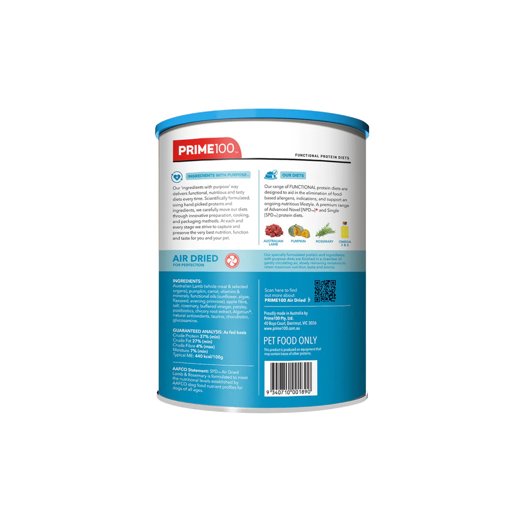 SPD Air Dried – Lamb & Rosemary