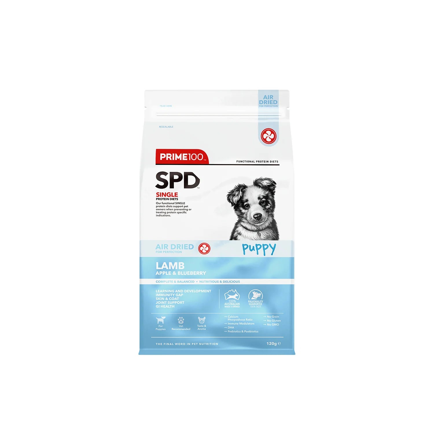 SPD Air Dried – Lamb, Apple & Blueberry – Puppy