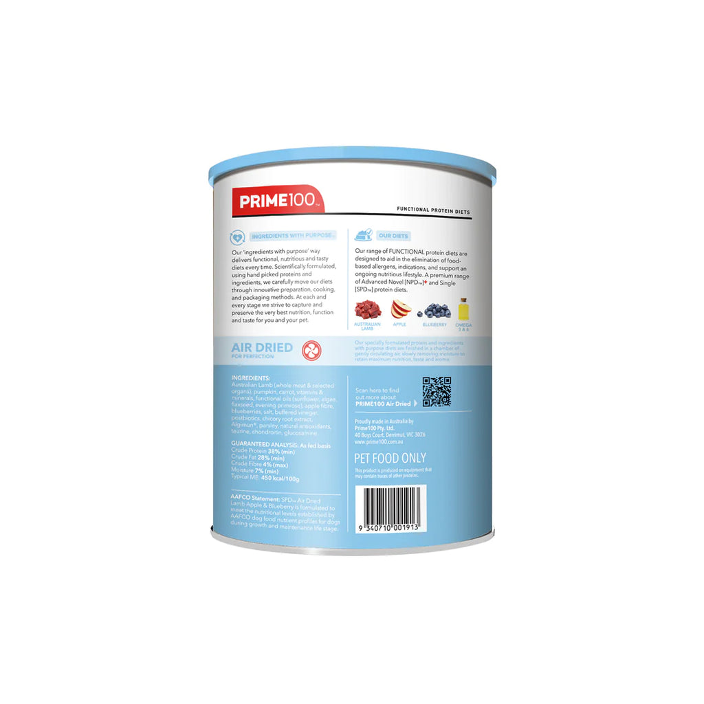 SPD Air Dried – Lamb, Apple & Blueberry – Puppy
