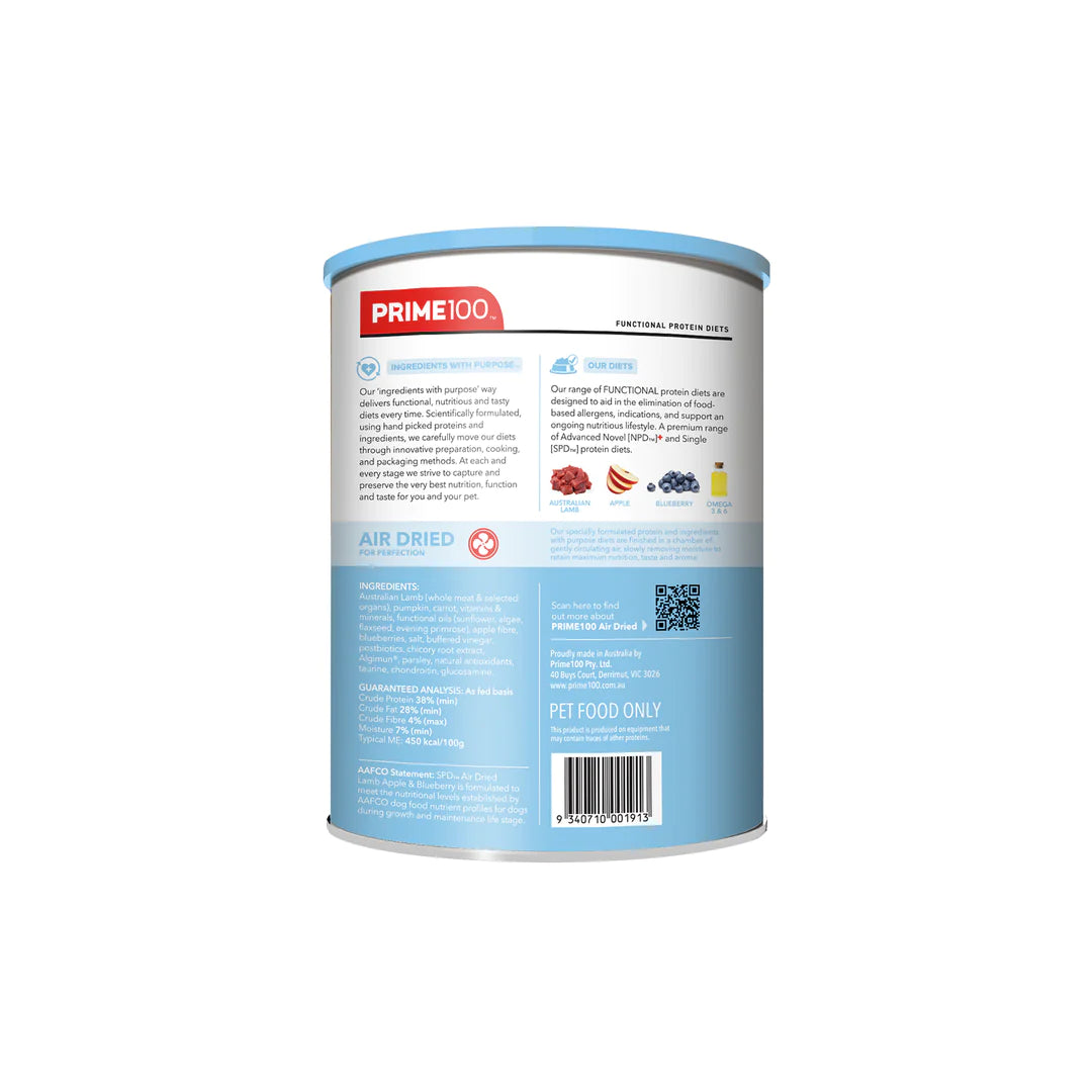 SPD Air Dried – Lamb, Apple & Blueberry – Puppy