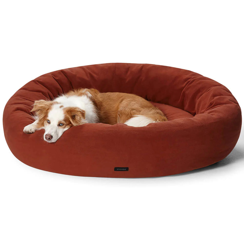 Self-Warming Polar Fleece Cuddler – Rust