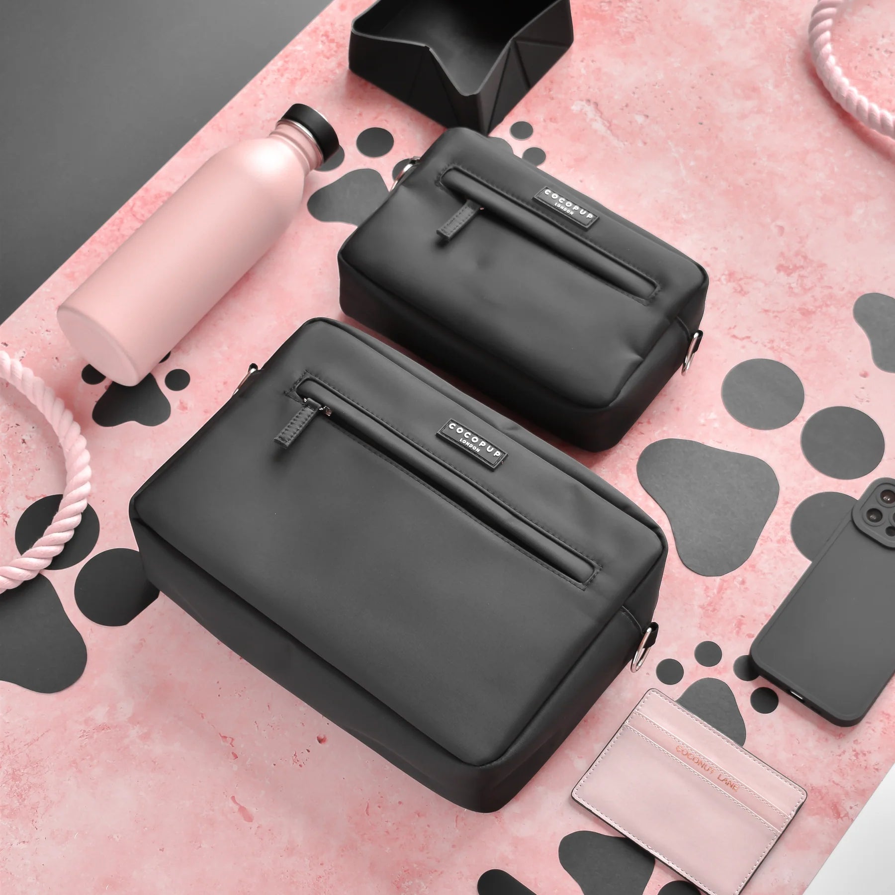 Dog Walking Bag – Black