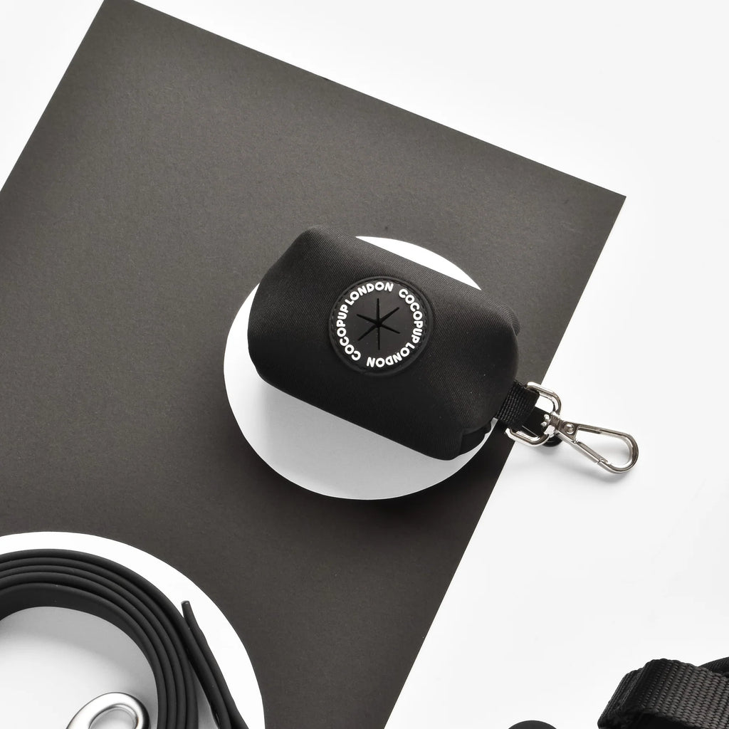 Cocopup London NAKD Poop Bag Holder – Liquorice 2