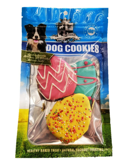 Huds and Toke - Easter Egg Dog Cookies