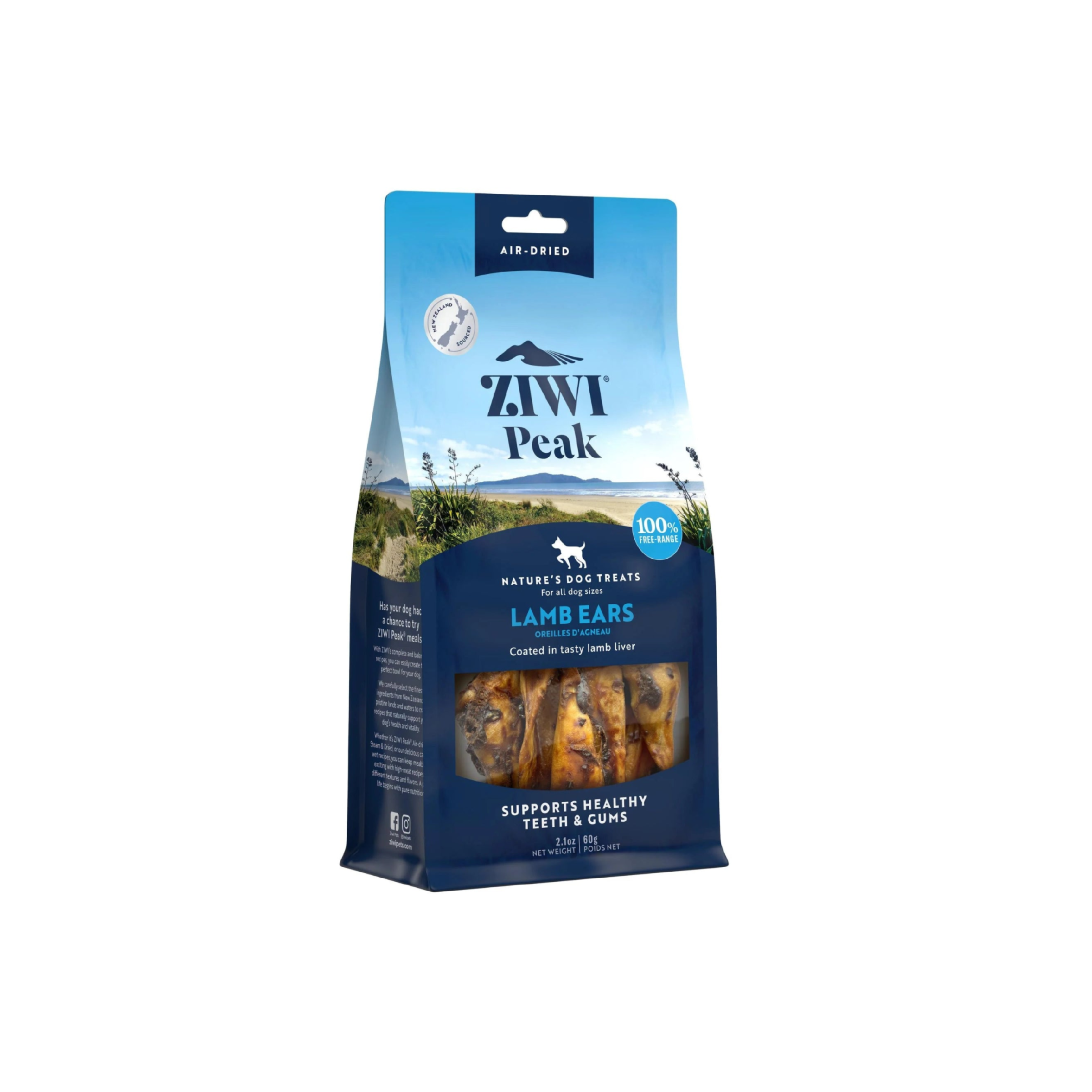 ZIWI Oral Chew Lamb Ears Liver Coated