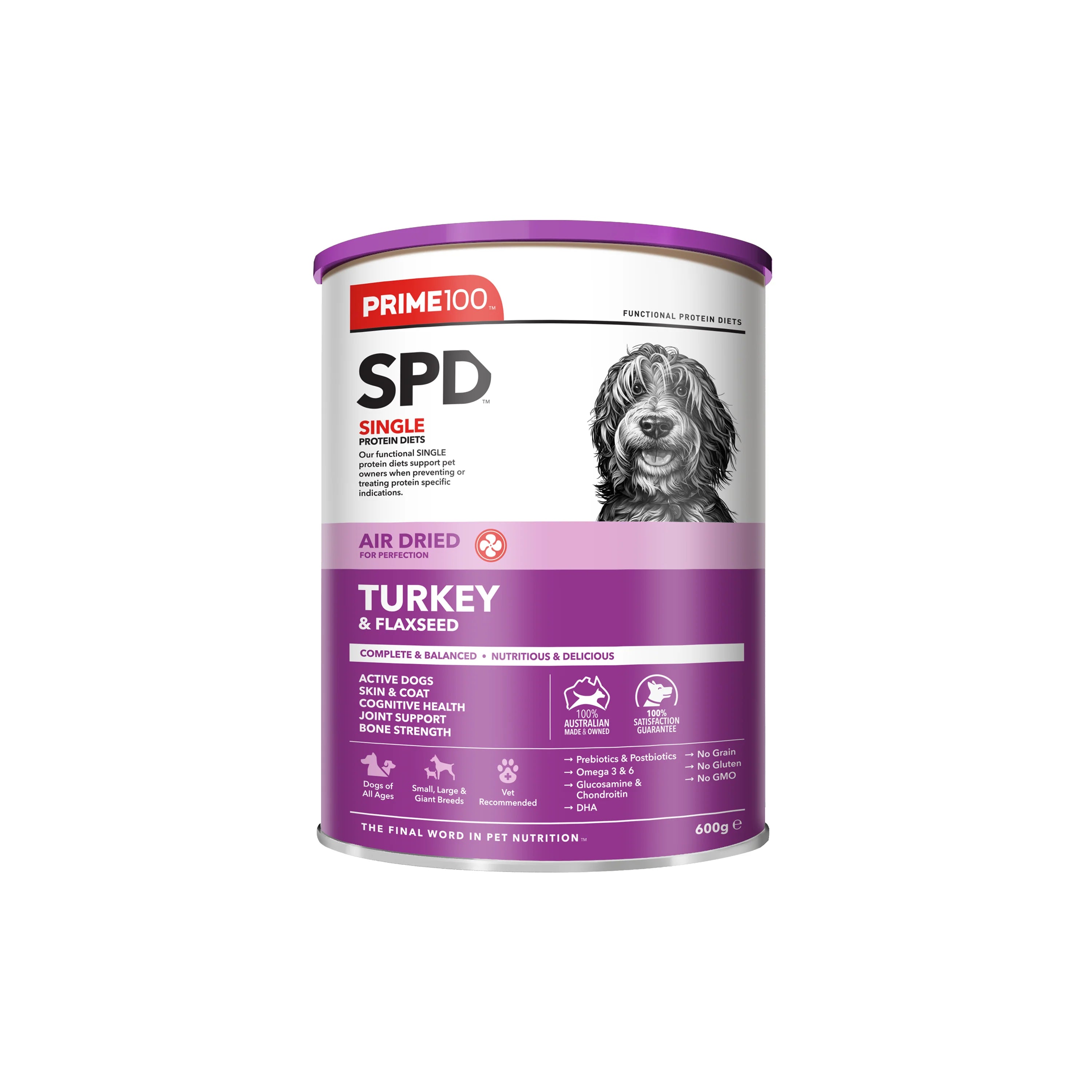 Prime100 SPD Air Dried – Turkey & Flaxseed 7