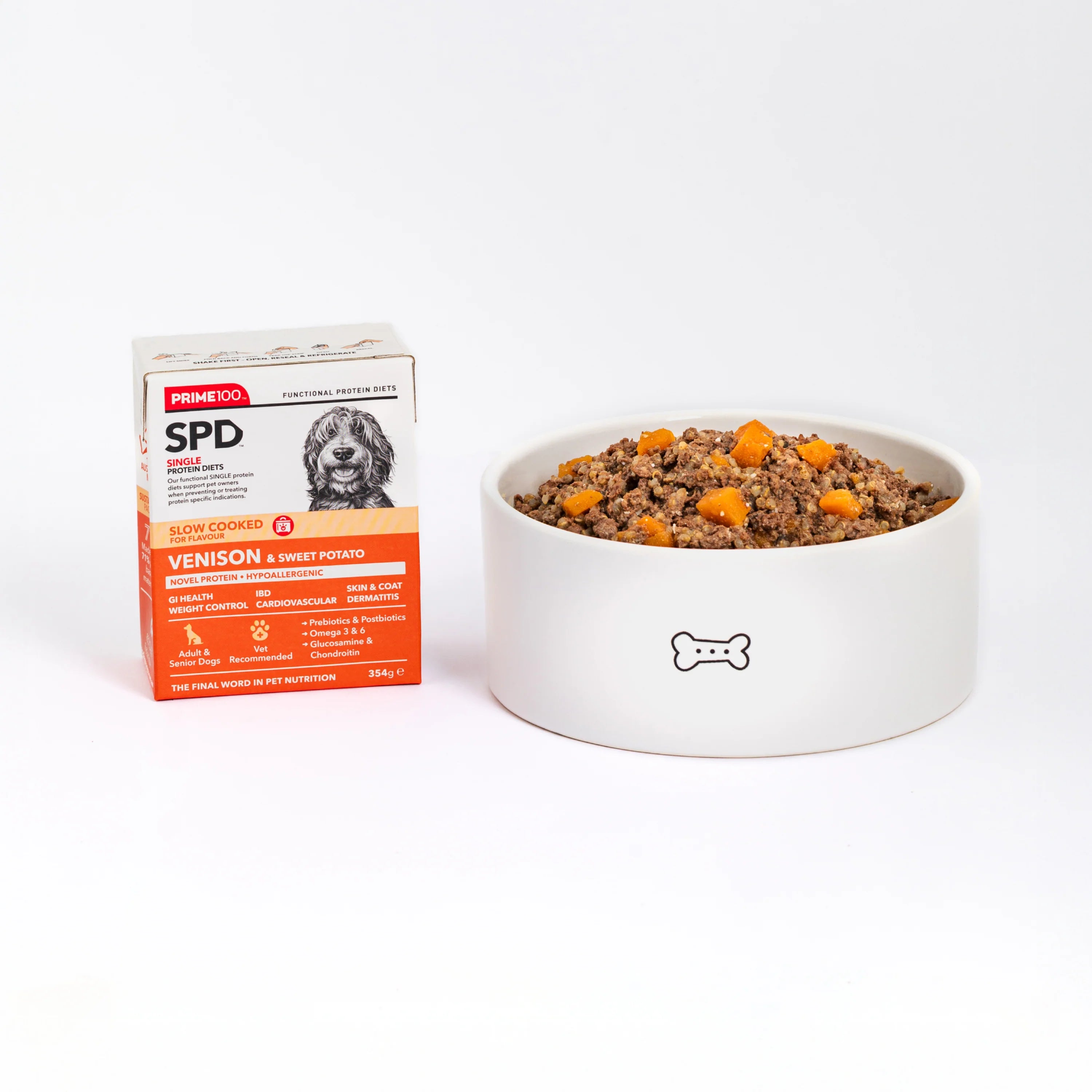 SPD Slow Cooked Venison & Sweet Potato