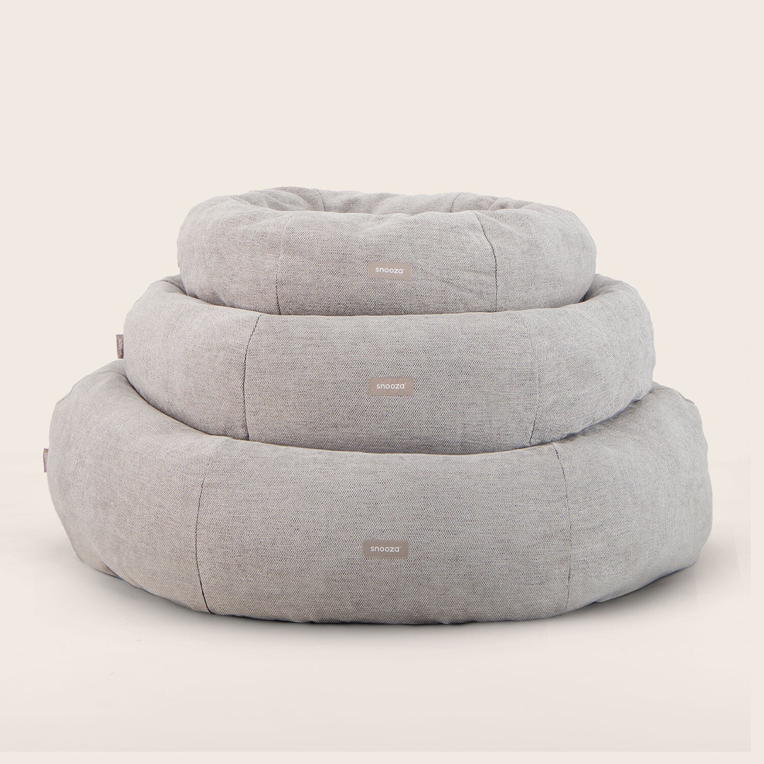 Snooza Panelled Cuddler – Pebble 4