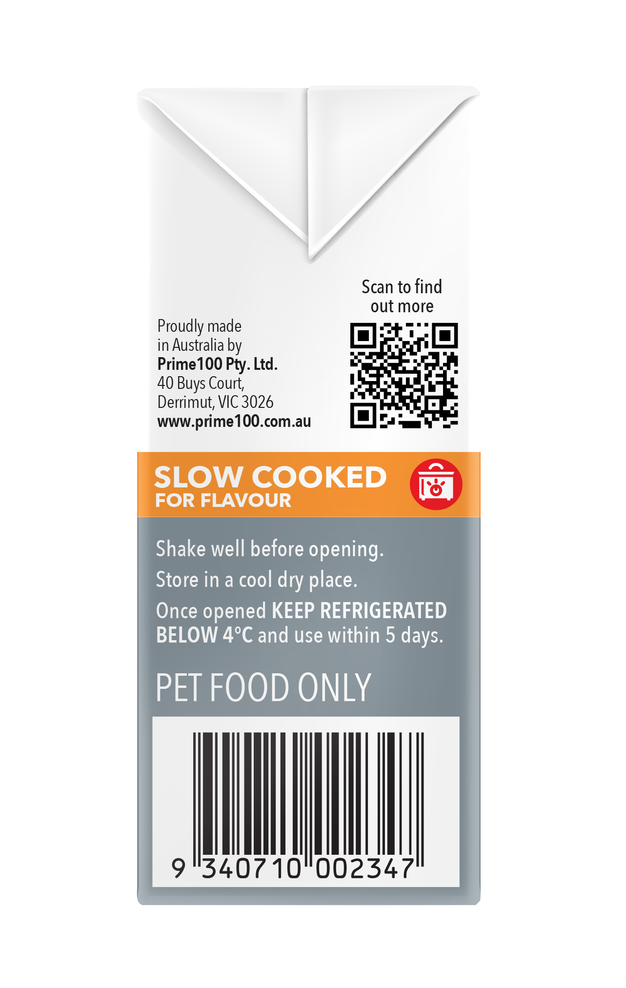 SPD Slow Cooked – Kangaroo & Pumpkin