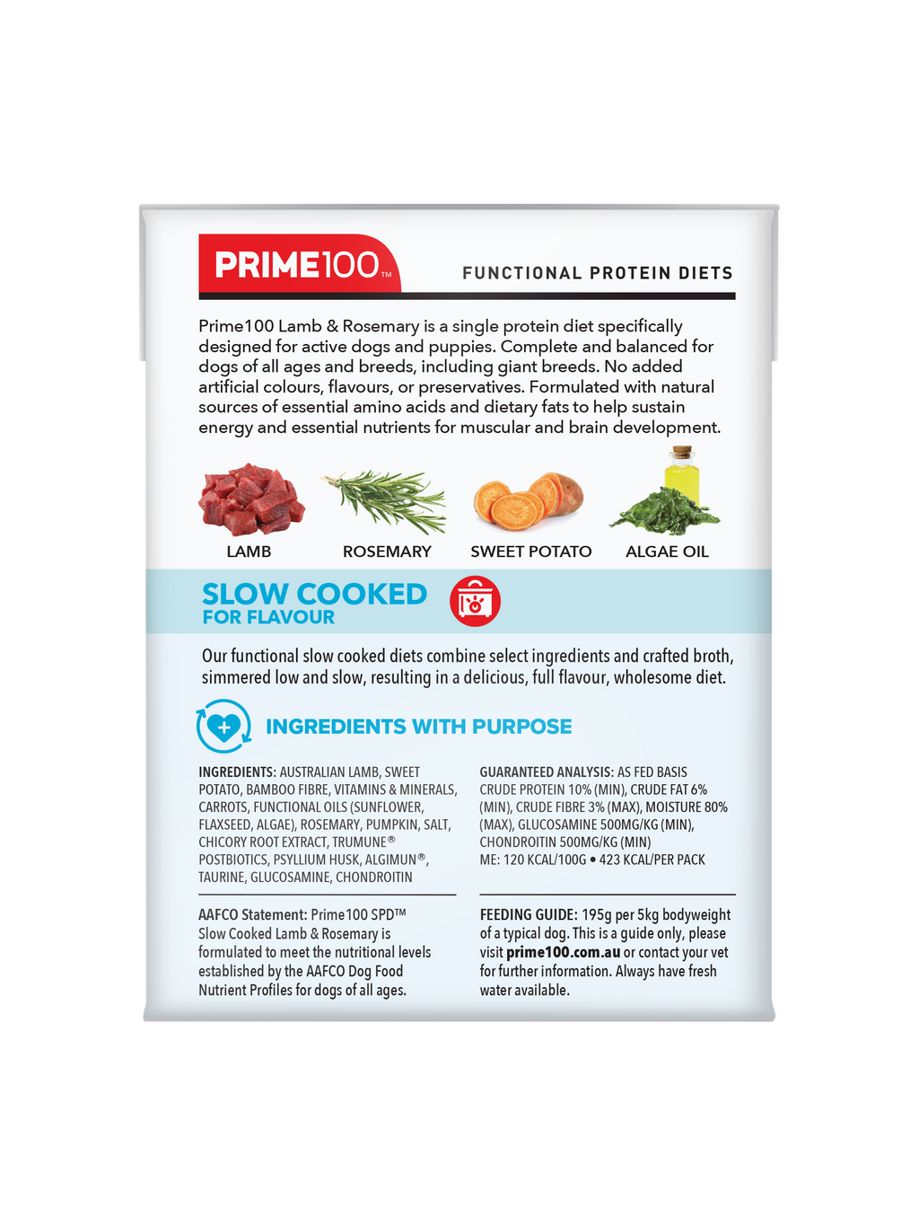 Prime100 SPD Slow Cooked – Lamb & Rosemary 5