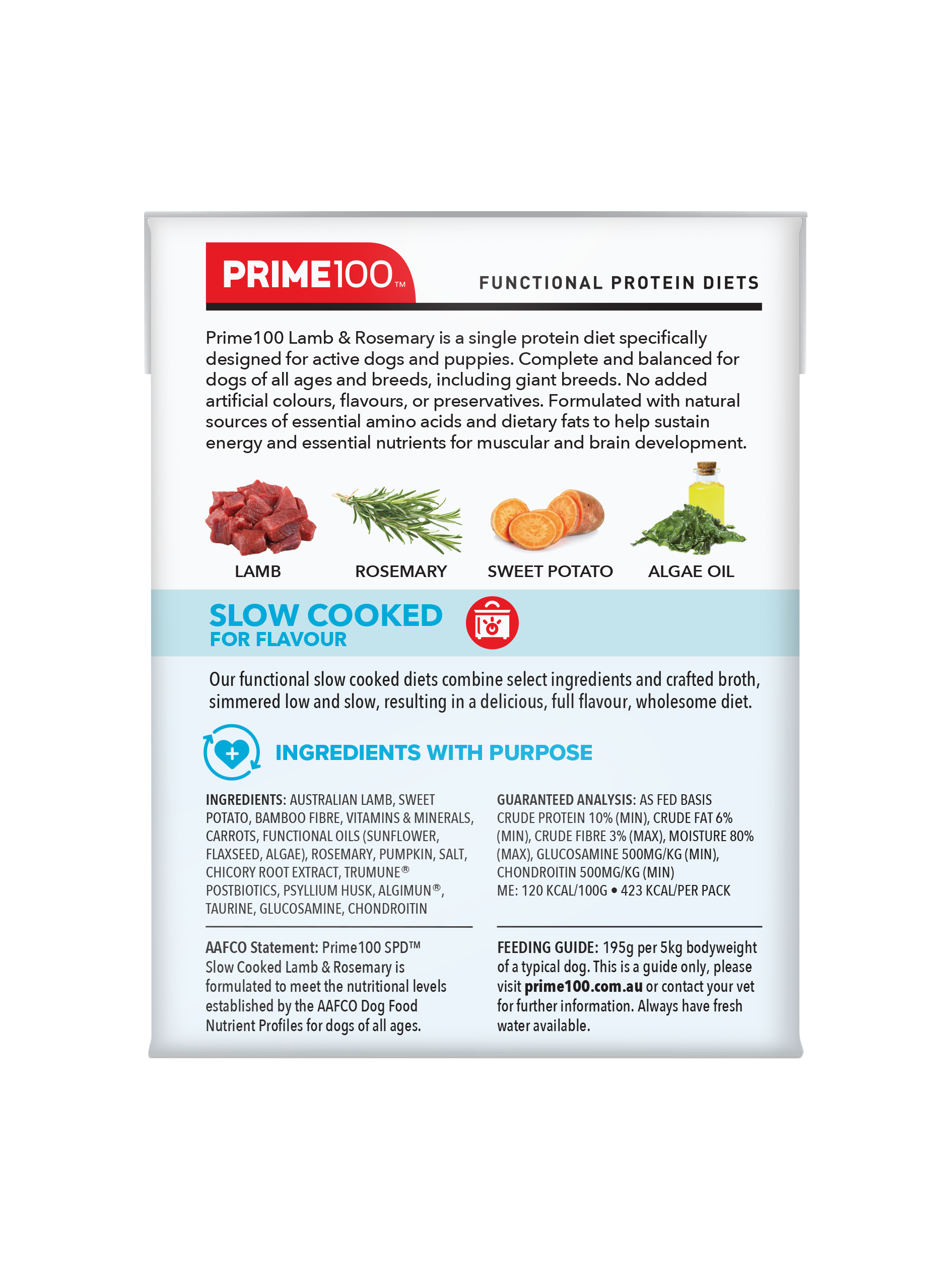 SPD Slow Cooked – Lamb & Rosemary