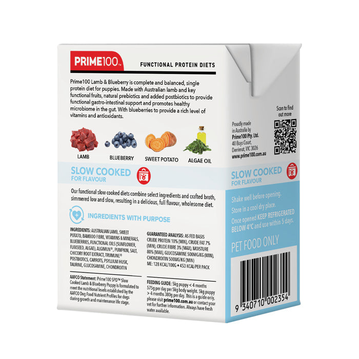 Prime100 SPD Slow Cooked – Lamb & Blueberry – Puppy 5