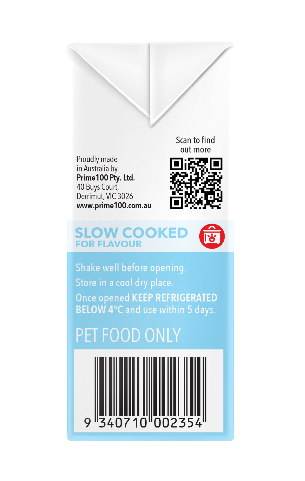 Prime100 SPD Slow Cooked – Lamb & Blueberry – Puppy 2