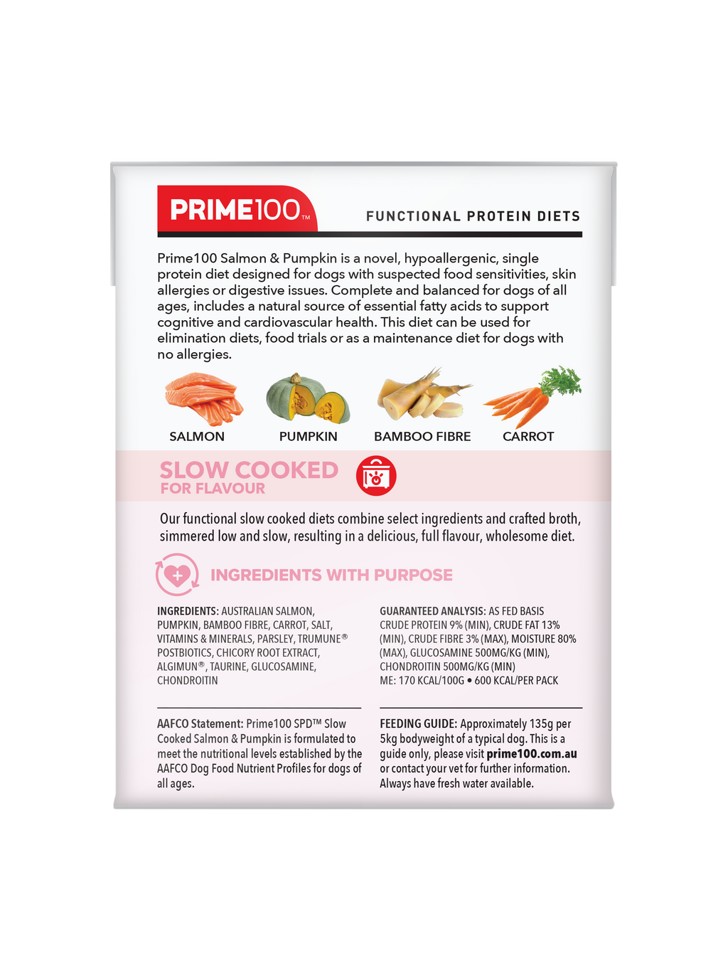 Prime100 SPD Slow Cooked – Salmon & Pumpkin 4