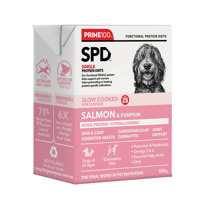 SPD Slow Cooked – Salmon & Pumpkin