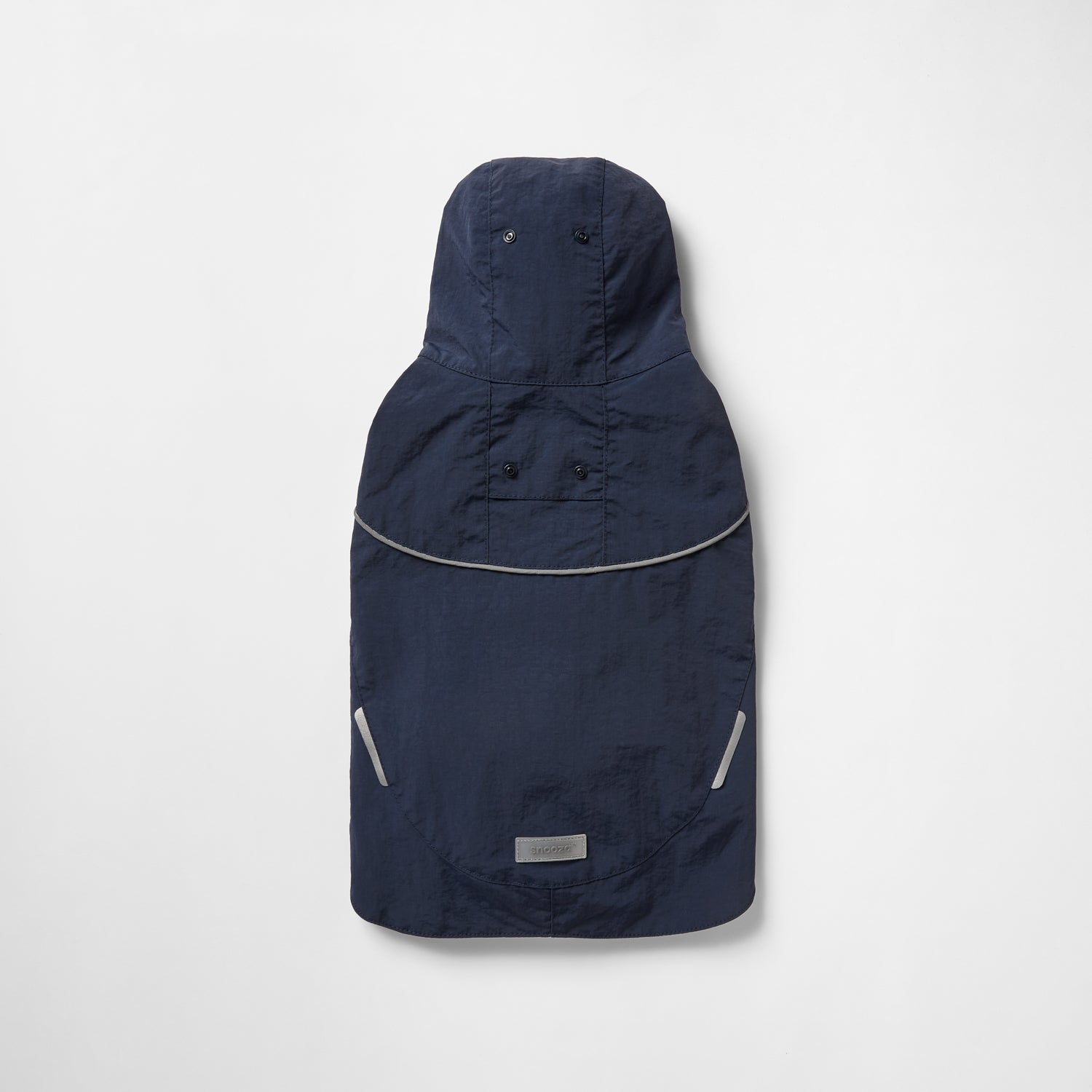 Rip-Stop Hooded Raincoat – Navy