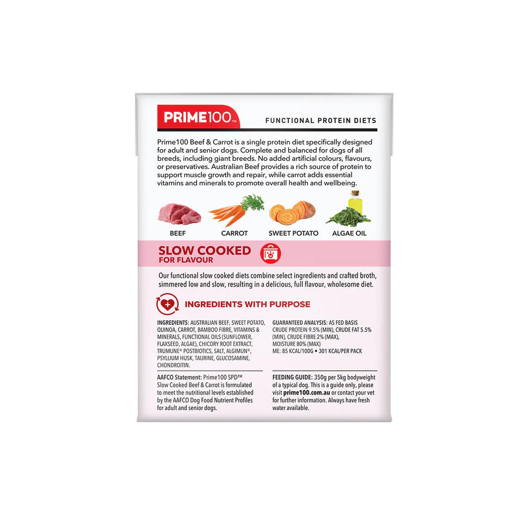 SPD Slow Cooked – Beef & Carrot