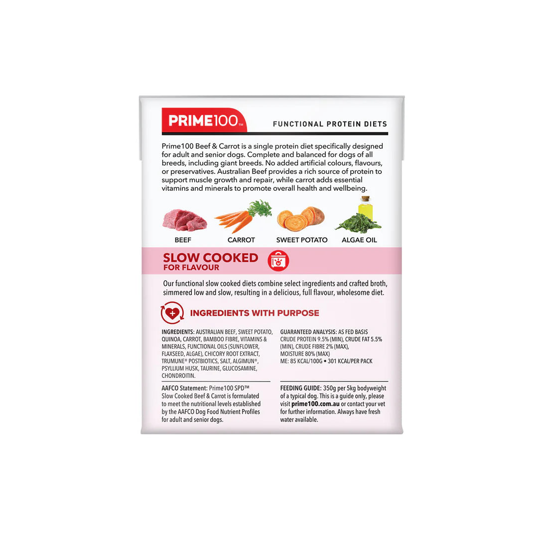 SPD Slow Cooked – Beef & Carrot