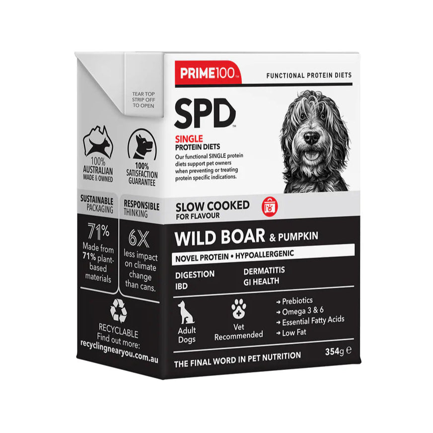 SPD Slow Cooked – Wild Boar & Pumpkin