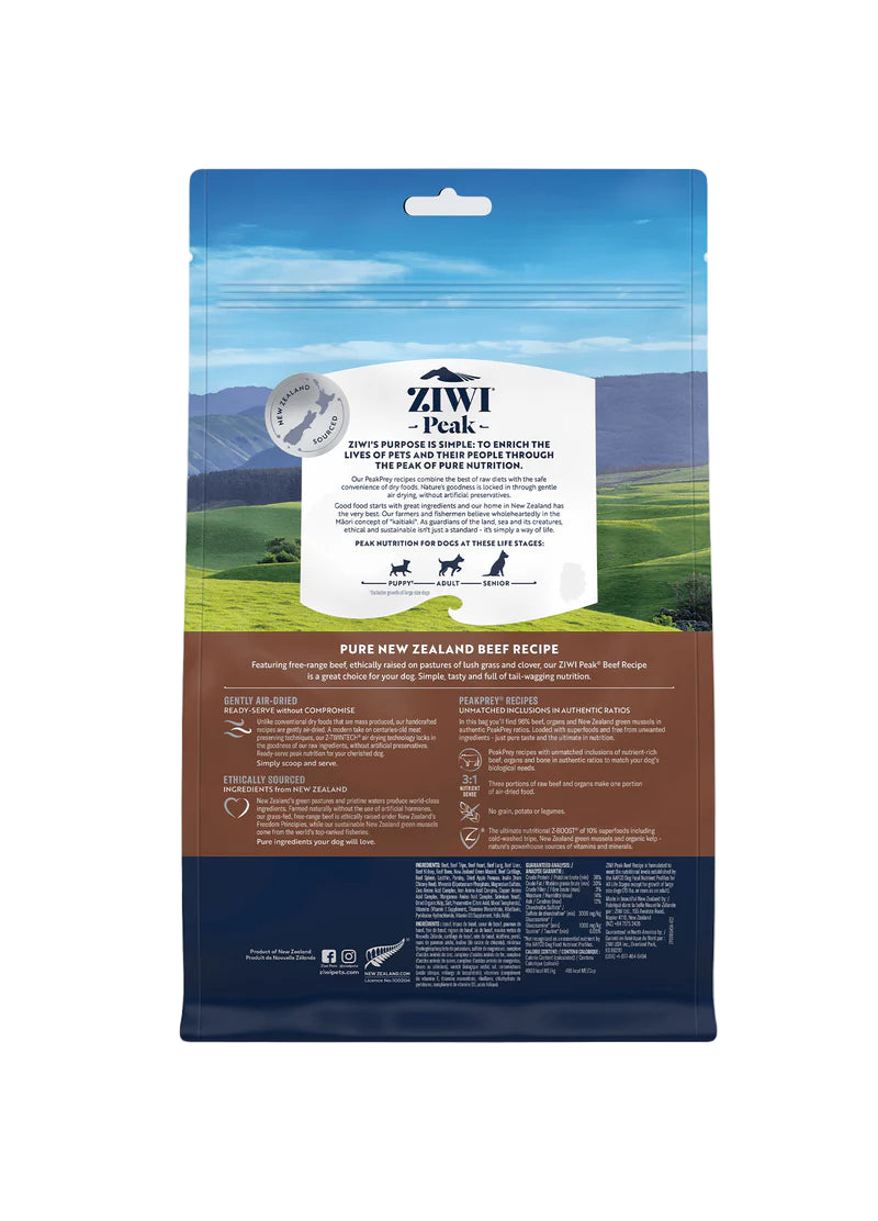 ZIWI Air Dried Beef Recipe Dry Dog Food 2