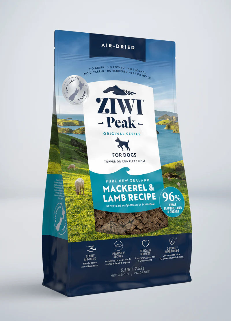 ZIWI Air Dried Mackerel & Lamb Recipe Dry Dog Food 4