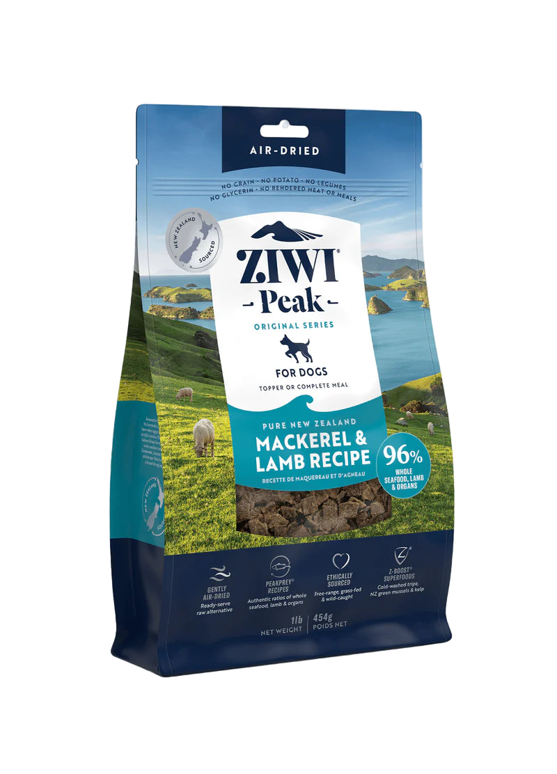 ZIWI Air Dried Mackerel & Lamb Recipe Dry Dog Food