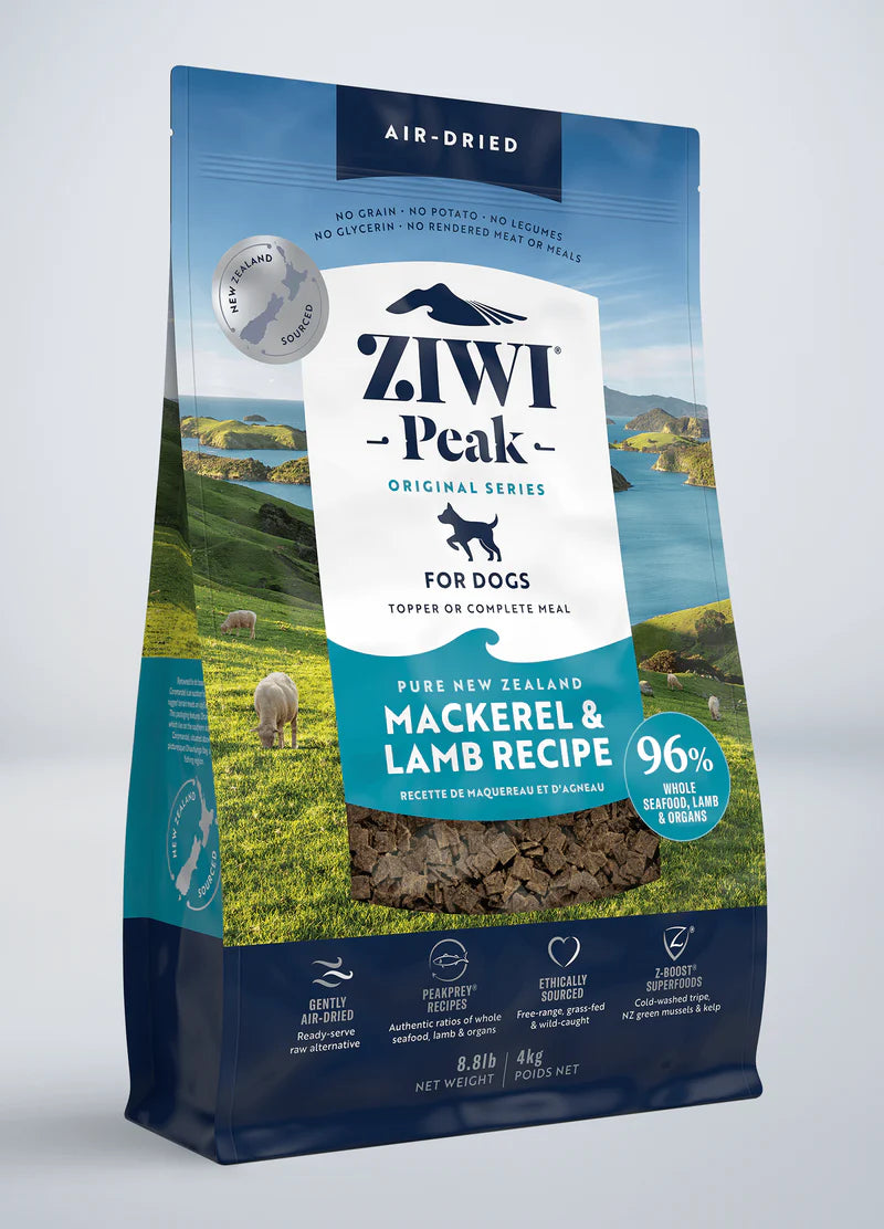 ZIWI Air Dried Mackerel & Lamb Recipe Dry Dog Food 5