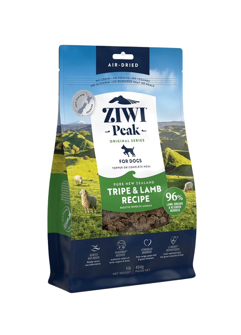 ZIWI Air Dried Tripe & Lamb Recipe Dry Dog Food