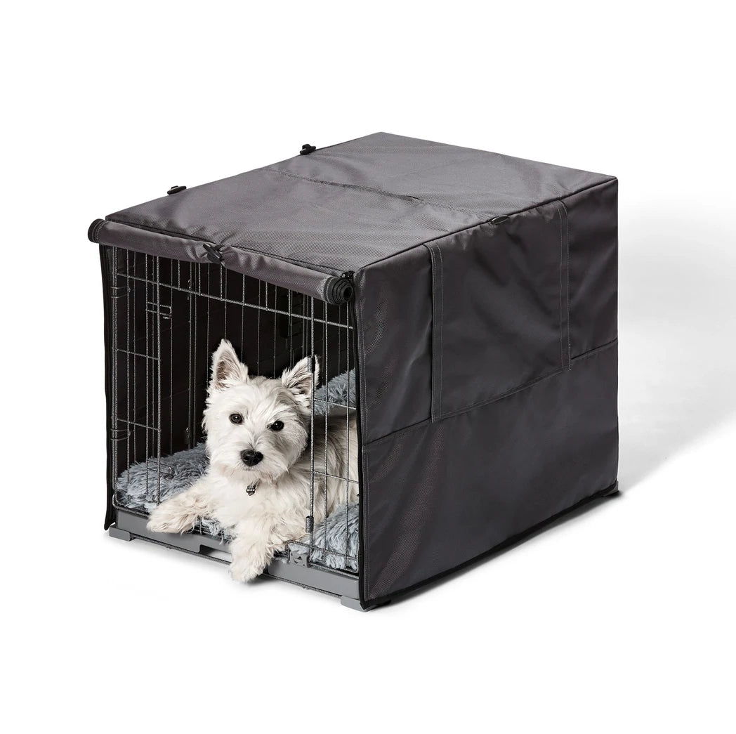 Snooza Dog – 2 in 1 – Convertible Crate Cover – Grey 6