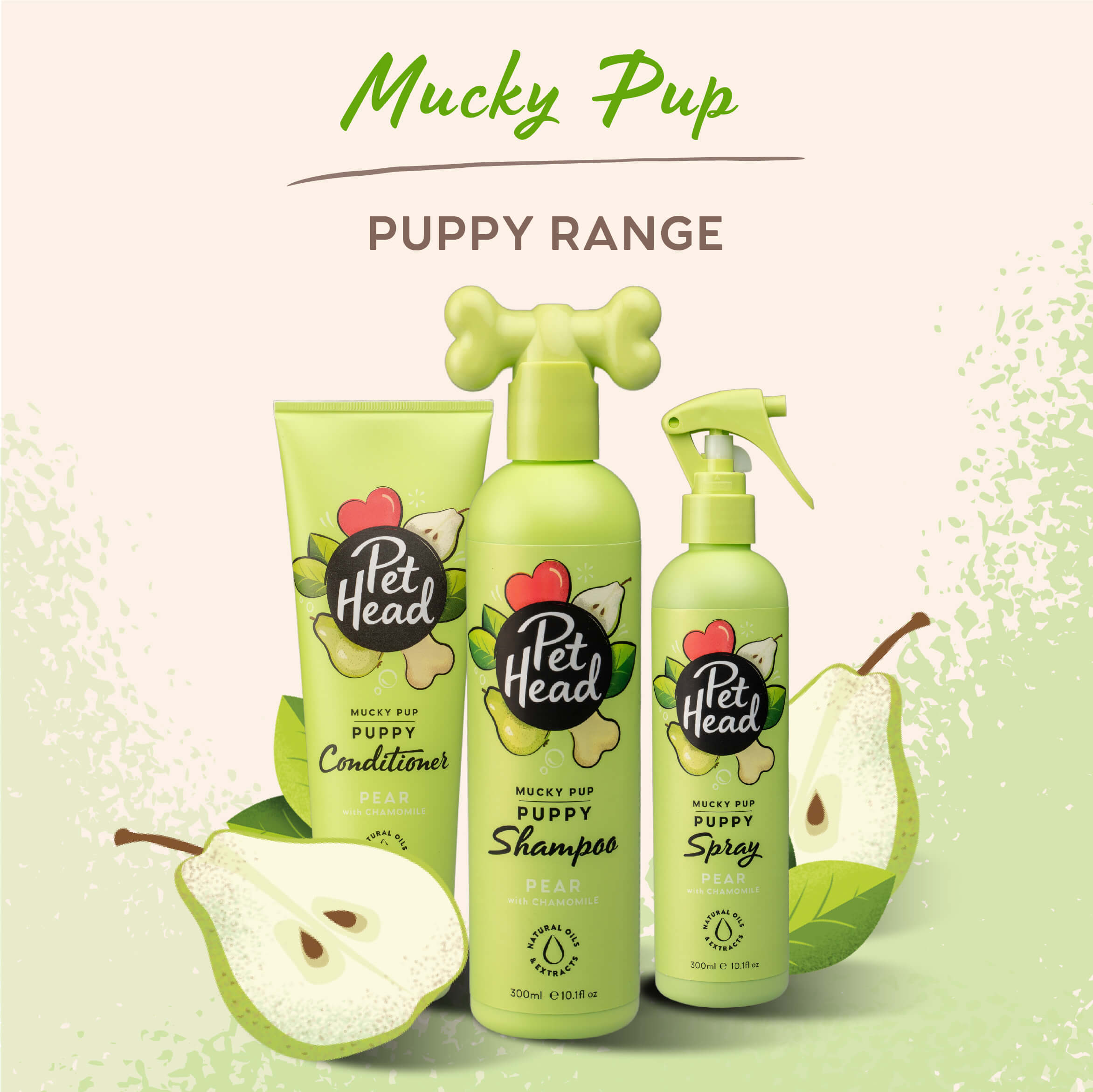 Pet Head Mucky Pup Pear Puppy Shampoo 6
