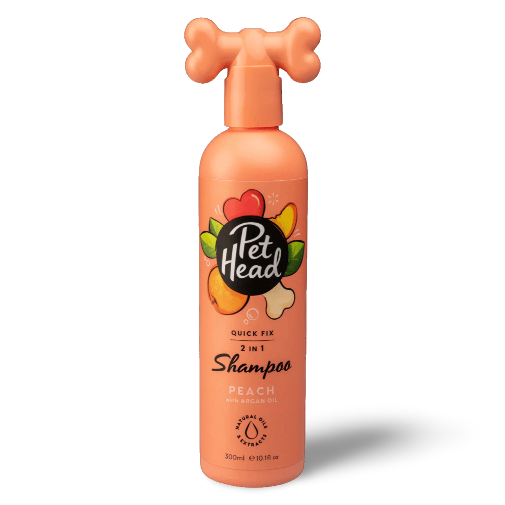 Pet Head Quick Fix Peach 2 In 1 Shampoo & Conditioner