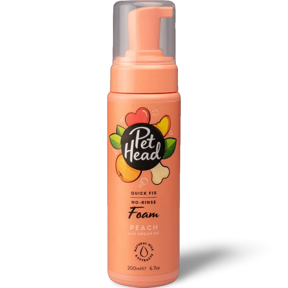 Pet Head Quick Fix Peach Dry Clean Foam For Dogs